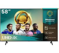 Hisense 58A6Q - TV LED 55"" (139 cm) - 4K UHD 3840x2160 - HDR10+ - TV connecté - 4xHDMI 2.1 - WiFi
