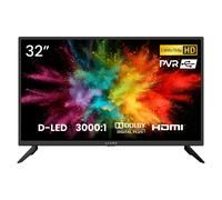 Kiano Slim TV Téléviseur 32"" Pouces 80 cm | Triple Tuner DVB-T2 CI CI+ | LED HD TV écran | 2x HDMI | Dolby Audio | PVR | Hotel Mode