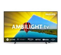 TV LED Philips 43PUS8079/12 108 cm Ambilight 4K Smart TV Noir Noir G