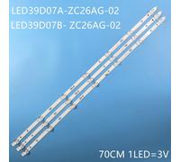 TV LED rétroéclairage barre LED39D07B-ZC26AG-01E LED39D07A-ZC26AG-01E 30339007040E uration 40CproceWR40FX2019 JVC LT-40MA588 LT-40MAW305 ""Nipseyteko