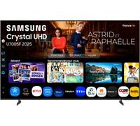TV Samsung Crystal UHD 65" U7005F 2025, 4K, Smart TV Black