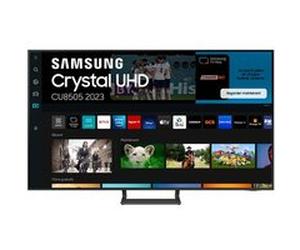 TV LED Samsung Crystal 55CU8505 140 cm UHD Smart TV Noir Noir G
