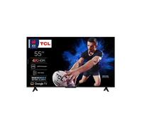 TV HDR Tcl 55P69K 140 cm 4K UHD 2025 Aluminium brossé CD