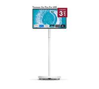 TV LED Thomson Go+ Pro 27UE7M45 UHD 69 cm écran 4K Smart TV bords fins pied central blanc