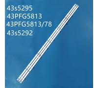 Tv LED tv pour Phili ps 43pfg581 3/78té, Aoc 43s5295 43PFG5813 43PFG5813/78/CEJJ-LB430Z-9S1P-M3030-D-1 43PFF3212/T3 6 pieces 2TV Nipseyteko