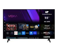 Continental Edison TV LED UHD CELED55SV2UD25B6 55" (139 cm) 3xHDMI 2xUSB Noir