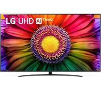 TV LG 75UR81003LJ, 75" TV UltraHD 4K (3840 x 2160), DVB-T2/C/S2, webOS 23 Smart TV, ThinQ AI, a5 AI processor 4K Gen6, WLAN, HDR10 pro, HLG, ALLM/HGiG, ALLM/HGiG Upscaling, AI Sound, Voice Control, Ai