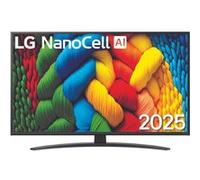 TV LG NanoCell 43NANO81 108 cm 2025 Noir C