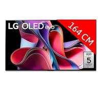 TV LG OLED 4K 164 cm - LG OLED65G3 - Processeur Alpha 9 AI 4K Gen6 - HDR - Smart TV