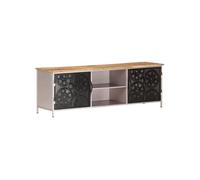 Vidaxl Meuble Tv 120x30x40 Cm Bois De Manguier Brut Marron