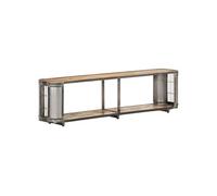 vidaXL Meuble TV 150x30x40 cm Bois massif de manguier Marron