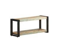 Vidaxl Meuble Tv 90x30x40 Cm Bois De Récupération Massif Marron