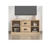 vidaXL Armoire TV Chêne Sonoma 99,5 x 35,5 x 48 cm Bois composite