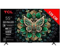 TCL Téléviseur Mini LED 55" 55C6K UltraHD 4K Son Onkyo Google TV