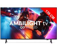 Philips Ambilight 55MLED910 'The Xtra' Mini LED 4K Smart TV - Écran 55 Pouces avec P5 Perfect Picture Engine Ultra HD, Titan OS, Dolby Vision et Son Dolby Atmos