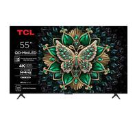 TV QLED - TCL - 55C61K - 55 pouces - 4K UHD - Dolby Vision IQ