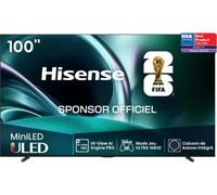 Hisense 100U7Q Smart TV Mini LED 100"" 4K Ultra HD 165Hz Nero
