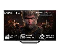 TV Mini LED QLED Hisense 75U79NQ 189 cm 4K UHD 2024 Gris anthracite