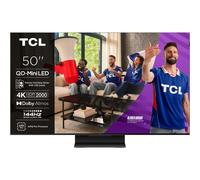 TCL C79K 50C79K TV 127 cm (50") 4K Ultra HD Smart TV Wifi Métallique 2000 cd/m²