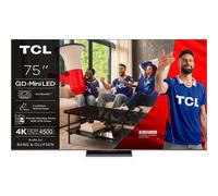 TCL Téléviseur 75C89K QD Mini LED 189 cm 4K UHD 2025 Aluminium brossé