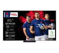 TV QD-Mini LED Tcl 85C89K 215 cm 4K UHD 2025 Aluminium brossé CD