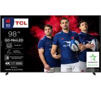 TV QD-Mini LED Tcl 98C89K 248 cm 4K UHD 2025 Aluminium brossé CD