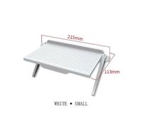 TV Monitor Organizer Screen Top Shelf Storage Holder Desktop Stand TV Rack Adjustable