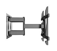 TV Mount, Support Mural for écran de télévision LCD LED 32-75 Pouces, Extensible, réglable, Inclinaison rotative, Charge jusqu'à 65kg, VESA 600x400mm,Parts