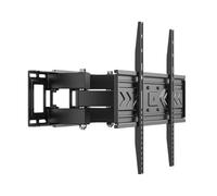 tv mount, Support mural for téléviseur à mouvement complet, bras extensible, inclinaison pivotante, compatible avec les téléviseurs plats incurvés de 26 à 60 pouces, VESA 400 × 400 mm ,For Televisions
