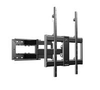 TV Mount, Support Mural Rotatif for téléviseur de 50 à 100 Pouces, Support d'affichage LCD LED à Panneau Plat, Double Bras Universel 85kg, VESA Max 800x600mm,Parts(Y8)