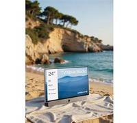 TV MOVE STUDIO - Téléviseur intelligent portable 24' avec batterie et écran antireflet - Blanc Blanc G
