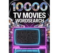 TV Movies Word Search - 10,000 Words: Large Print • Hard Difficulty • All Genres: Comedy, Drama, Thriller, Sci-Fi, Romance, Mystery, Music, Family, Documentary, Crime, Adventure, Action
