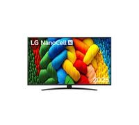 LG 50NANO81A6A - TV 50" (127,8cm), 4K, Smart TV, DVB-T2, WiFi, HEVC/H.265, Classe d'efficacité énergétique F
