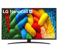 TV NanoCell LG 43NANO81A6A 108 cm 4K UHD 2025