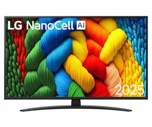 TV NanoCell LG 43NANO81A6A 108 cm 4K UHD 2025