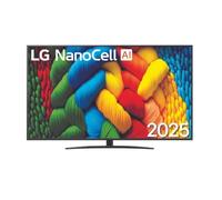 LG NANOCELL 2025 86NANO81A6A 217cm 4K HDR10 60Hz Couleurs Pures webOS 25