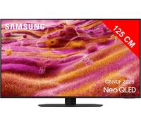 Samsung QN90F TV AI Neo QLED 50" 2025, 4K, Mini LED sans reflet