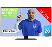 Samsung QN90F TV AI Neo QLED 50" 2025, 4K, Mini LED sans reflet