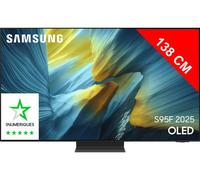 TV OLED 4K 138 cm TQ55S95F - OLED sans reflet