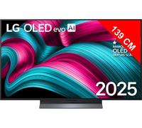 LG Téléviseur evo AI C5 (2025) OLED 55 pouces UHD 4K - OLED55C56LB