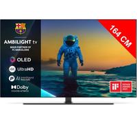 TV OLED 4K 164 cm 65OLED850 Ambilight 144Hz - pied pivotant