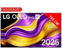 LG OLED evo AI OLED77G54LW 195,6 cm (77") 4K Ultra HD Smart TV Wifi Noir