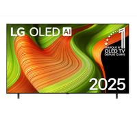 LG OLED77B56LA - Téléviseur 77" OLED 4K, Smart TV AI B5, WebOS 25, Super Upscaling, Dolby Vision et Dolby Atmos, AMD FreeSync, Alexa/Google Assistant, Noir