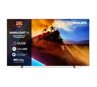 TV OLED Philips 77OLED760 194 cm 4K UHD Ambilight 2025 Gris métal