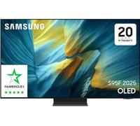 TV OLED SAMSUNG TQ65S95F sans reflet 4K AI 2025
