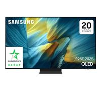 TV OLED SAMSUNG TQ77S95F sans reflet 4K AI Smart TV 2025
