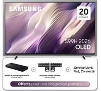 TV OLED SAMSUNG TQ77S99H (2026) 77" (195 cm) 4K - Smart TV avec IA, anti-reflet, mode art (effet tableau)