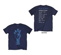 TV on the Radio - T-Shirt # L Unisex Blue # Brushstroke Hand [Import]