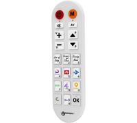 Tv Photo100 - Télécommande Universelle Équipée De 10 Touches Mémoire Photo Personnalisables - Ordinateur Requis Pour L¿Initialisation - Fonctionne En Infrarouge