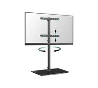 Support TV Pied pour Ecran 30-60, Universel jusqu'à 41 kg - Télévision Portable Pied Max VESA 400x400 / Hauteur Réglable 108° TS5065-B Noir
